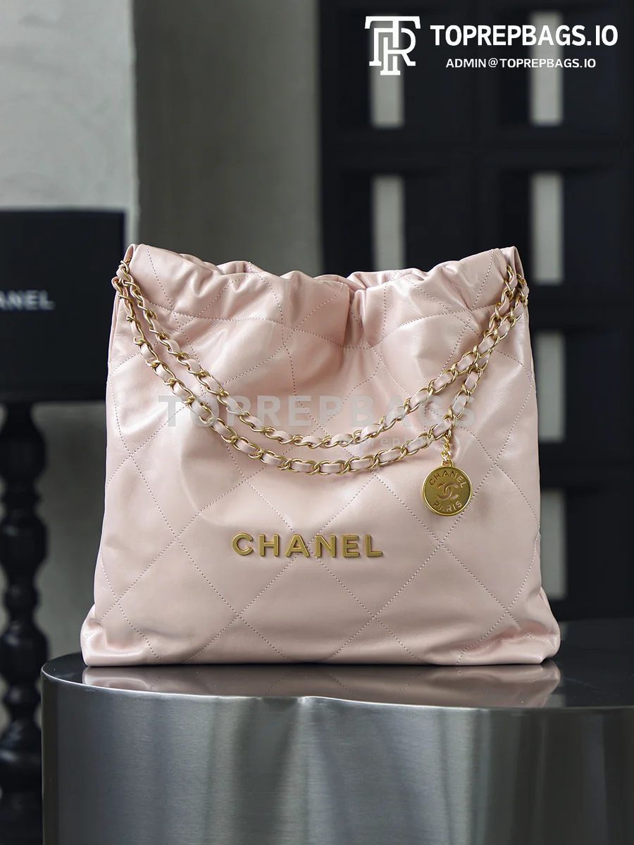 i1752914921213_2380_0_0 Chanel 22 Bag Medium in Pink