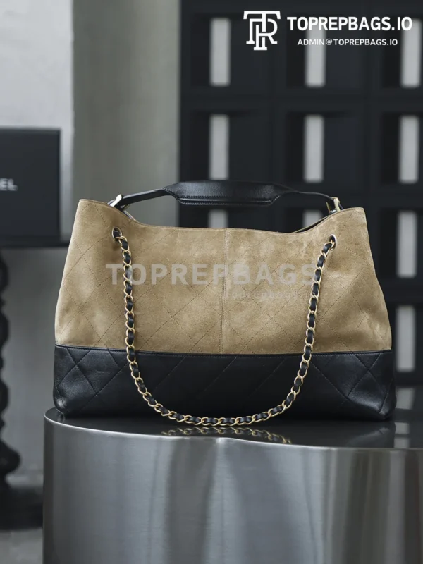 i1753168856281_5513_0_4 Chanel Handbag Hobo in Beige/Black