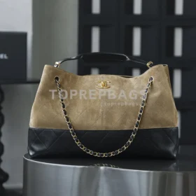 i1753168856284_8290_0_1 Chanel Handbag Hobo in Beige/Black
