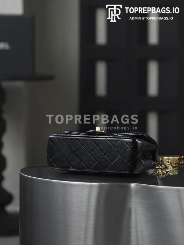 i1756982855570_1017_0_5 Chanel Classic Flap Rectangular Mini in Black