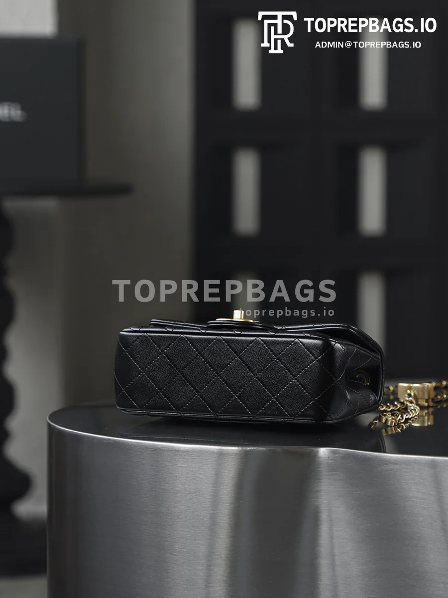 i1756982855570_1017_0_5 Chanel Classic Flap Rectangular Mini in Black