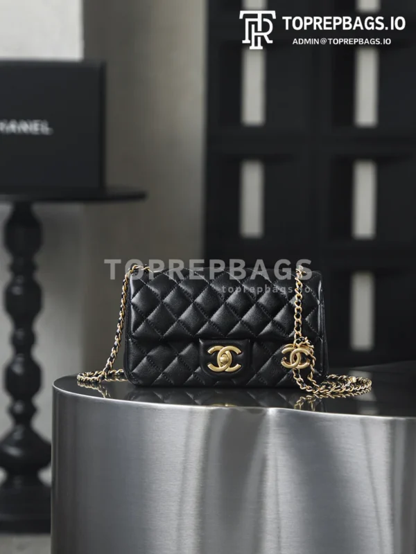 i1756982855831_4047_0_0 Chanel Classic Flap Rectangular Mini in Black