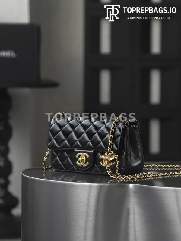 i1756982856594_891_0_1 Chanel Classic Flap Rectangular Mini in Black