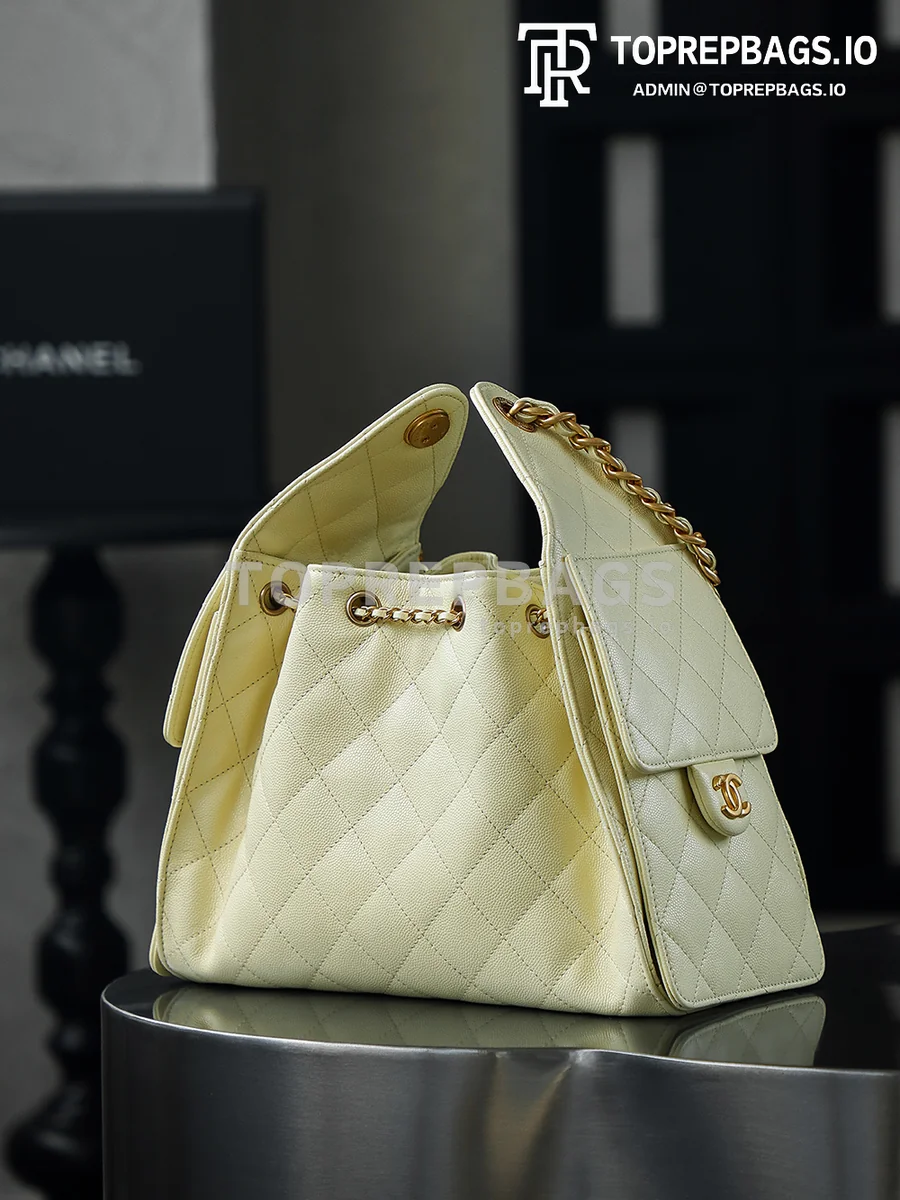 i1758086512257_8151_0_6 Chanel 25 Bag Small Hobo in Yellow