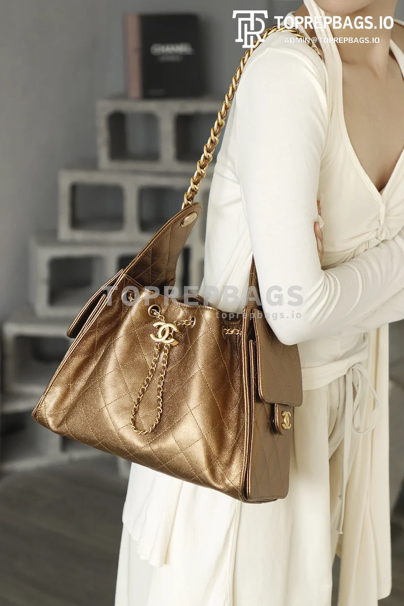 i1760164373729_8139_0_1 Chanel 25 Bag Small Hobo in Brown