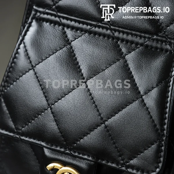 i1760590189441_7170_0_4 Chanel 25 Bag Bucket in Black