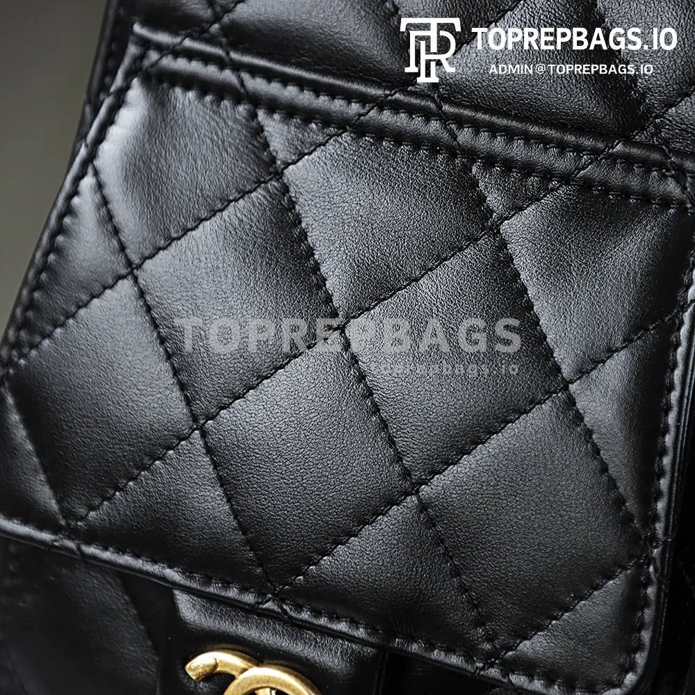 i1760590189441_7170_0_4 Chanel 25 Bag Bucket in Black