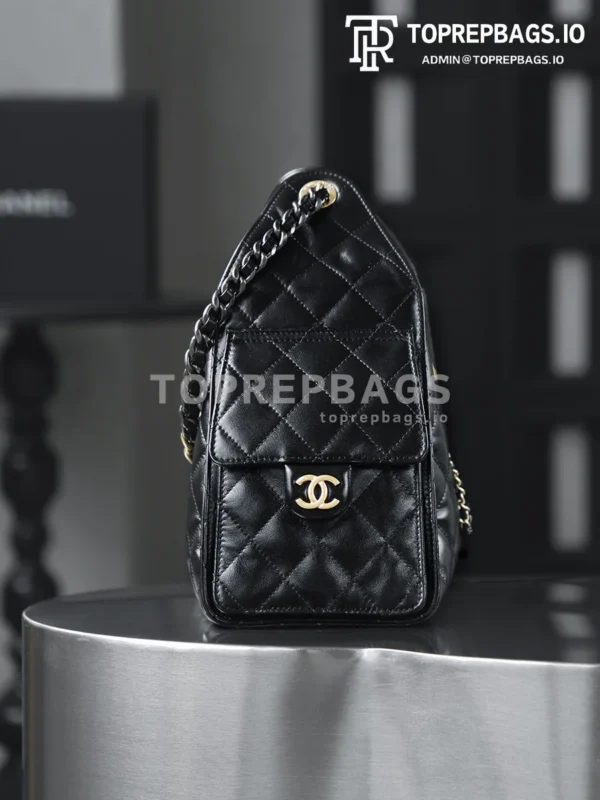 i1760590355541_1592_0_1 Chanel 25 Bag Bucket in Black