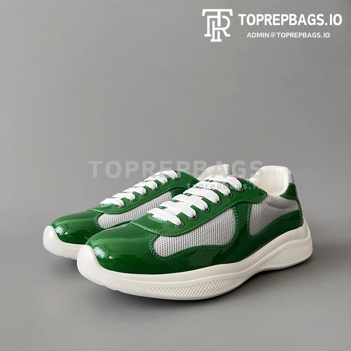 i1760774453128_9606_0_0 Prada America's Cup in Green/White