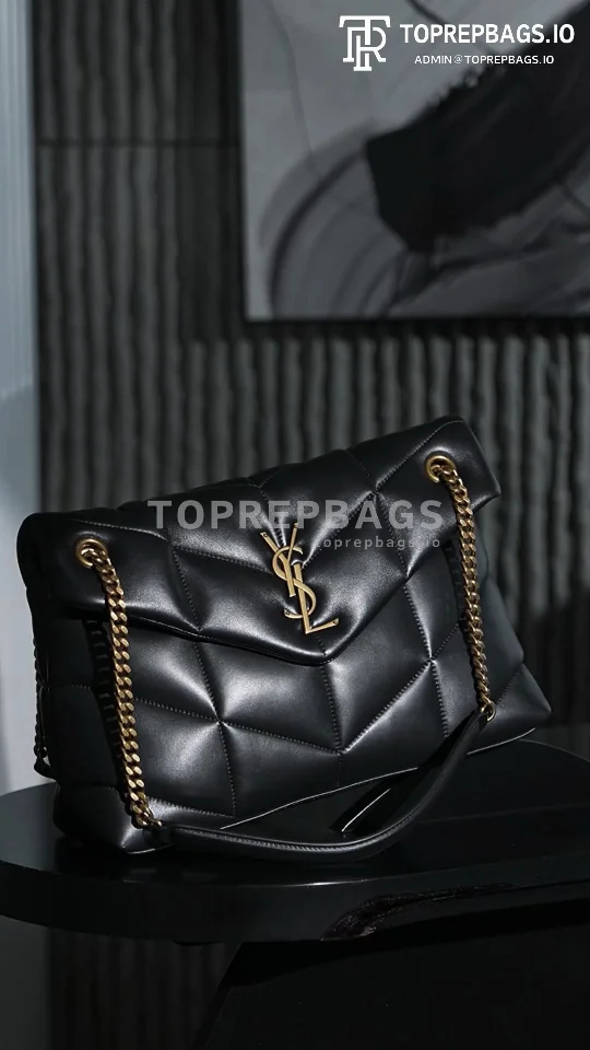 i1761633171879_5619_0_0 YSL Puffer Medium in Black