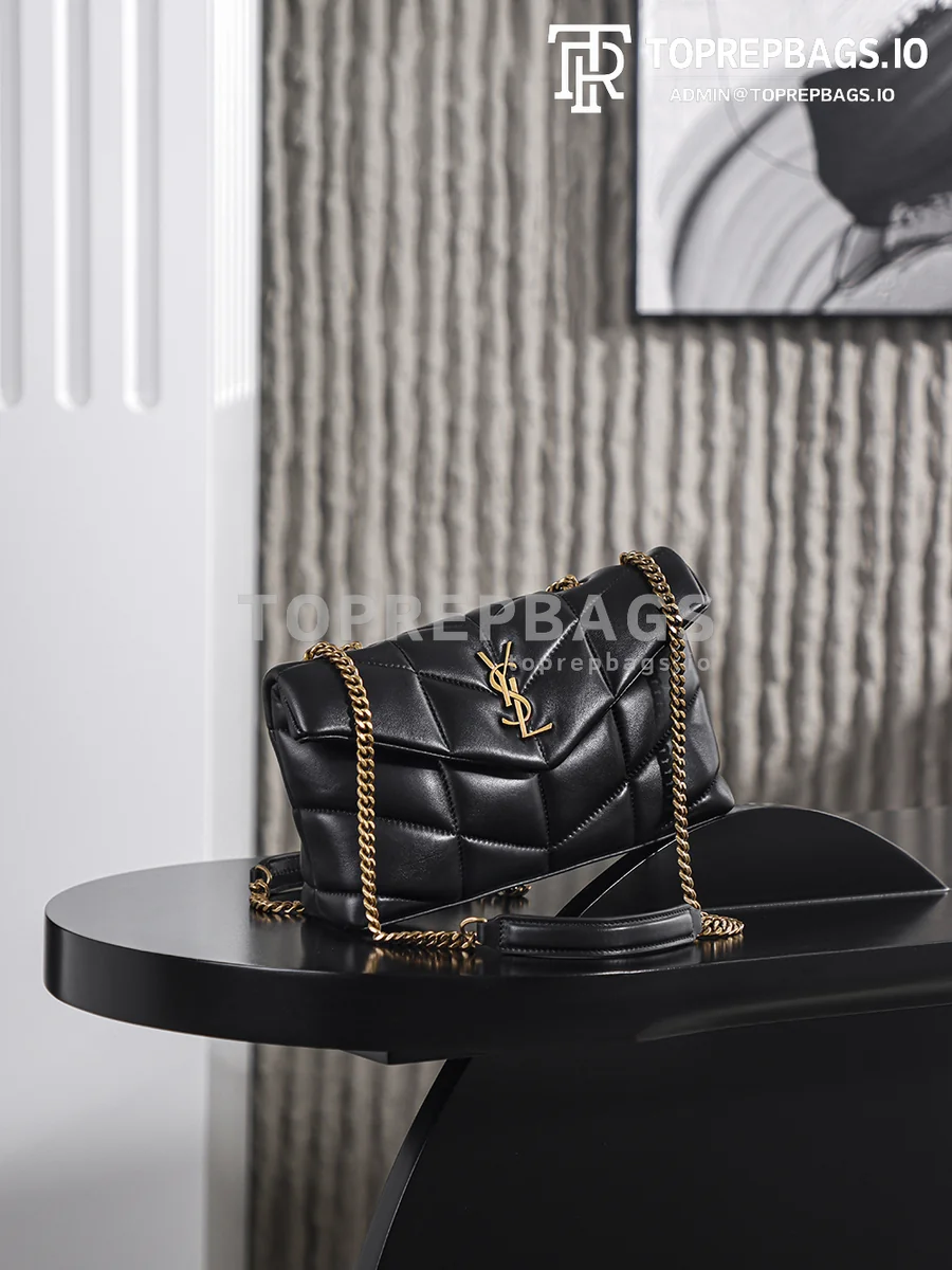 i1761633506572_1686_0_4 YSL Puffer Mini in Black