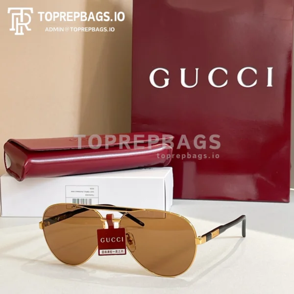 i1762063756646_7164_0_1 Gucci GG1163S Sunglasses in Green