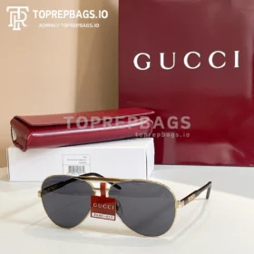 i1762063756755_577_0_0 Gucci GG1163S Sunglasses in Green