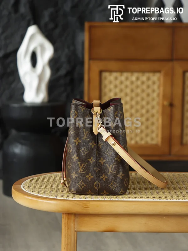 i1762579300665_1519_0_2 Louis Vuitton NeoNoe BB Bucket in Brown