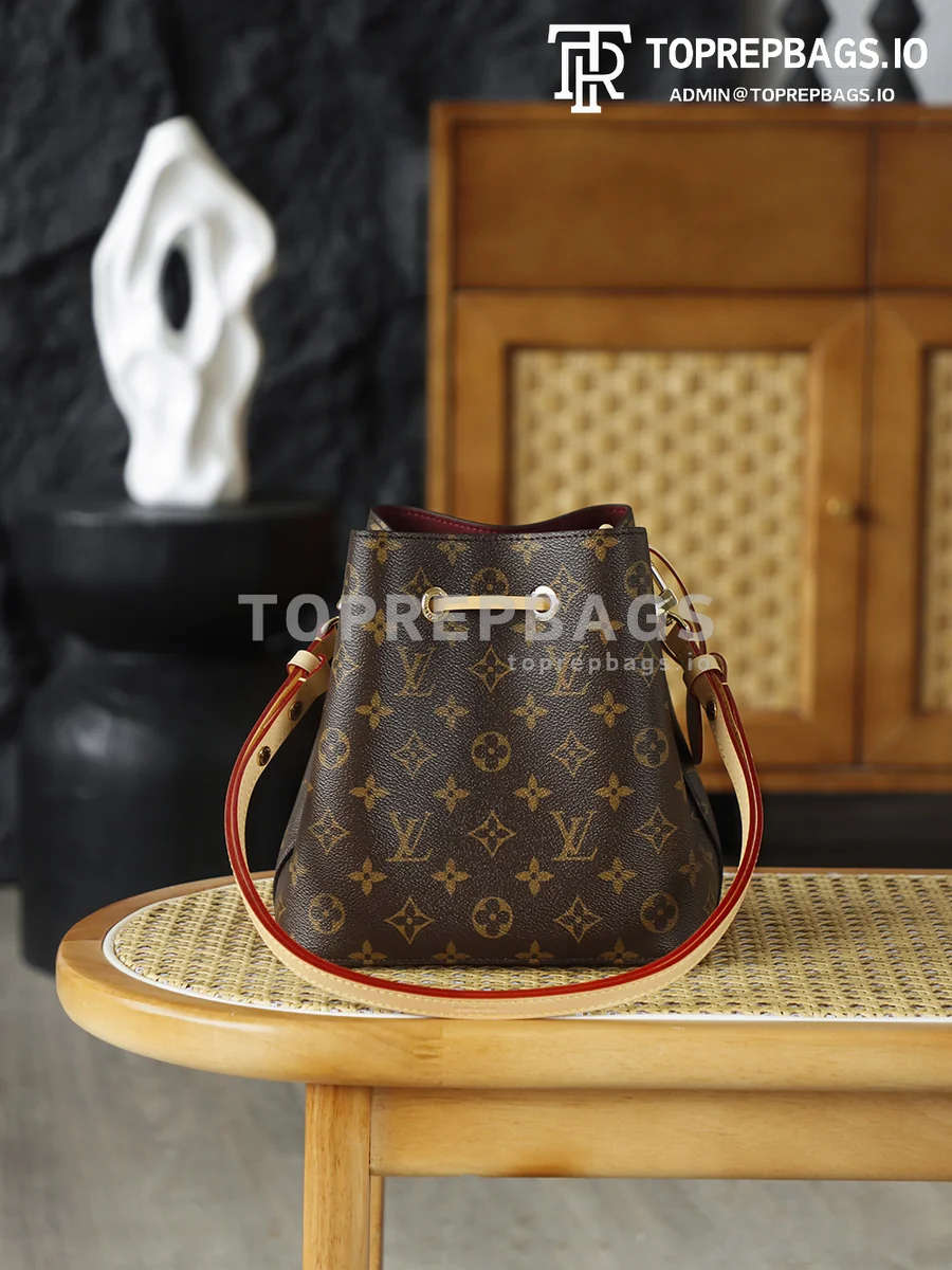 i1762579300665_9597_0_3 Louis Vuitton NeoNoe BB Bucket in Brown