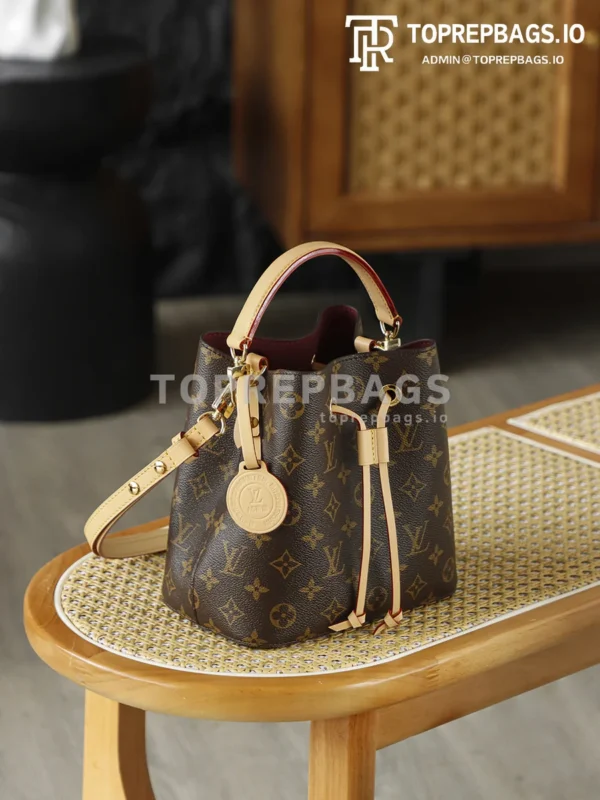 i1762579300665_9871_0_5 Louis Vuitton NeoNoe BB Bucket in Brown