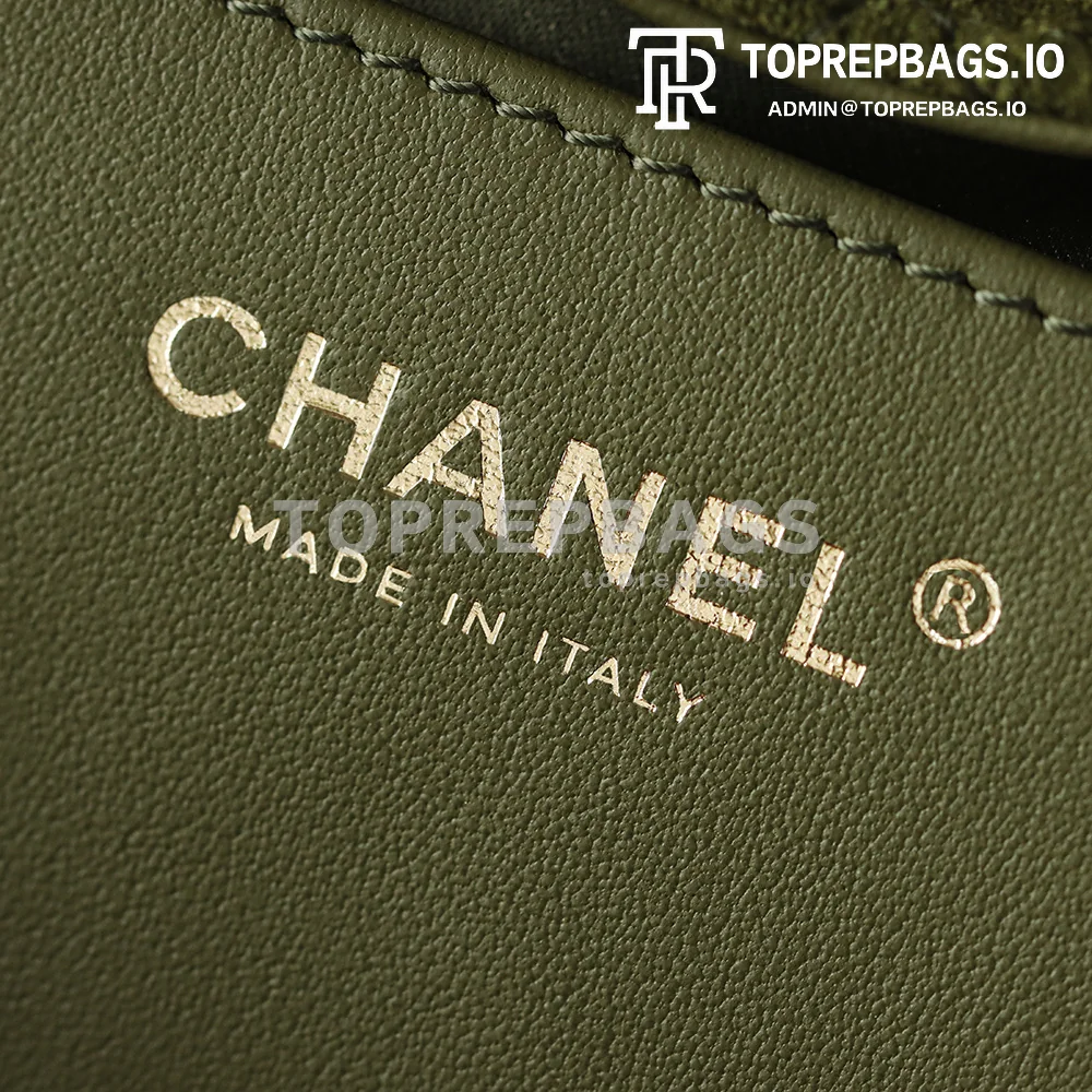 i1763114994164_7943_0_9 Chanel 25 Bag Hobo in Green