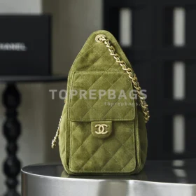 Chanel 25 Bag Hobo in Green