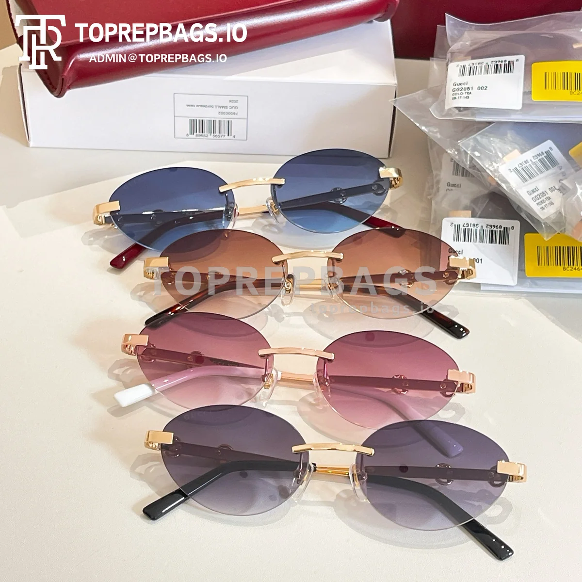 i1763526528829_4381_0_7 Gucci GG2051 Sunglasses in Blue