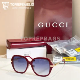 i1763526769339_3353_0_0 Gucci GG2055SA Sunglasses in Red