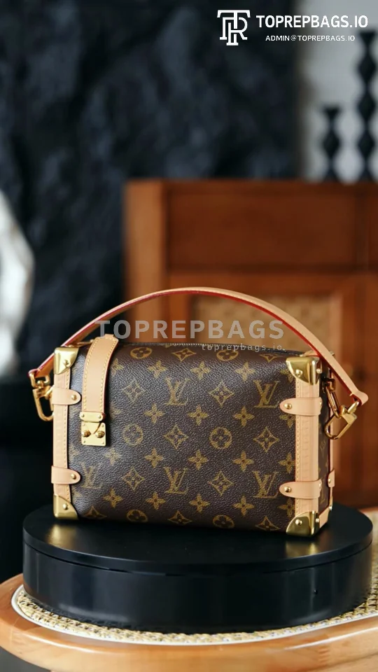 i1763637833386_5309_0_0 Louis Vuitton Side Trunk Small in Brown