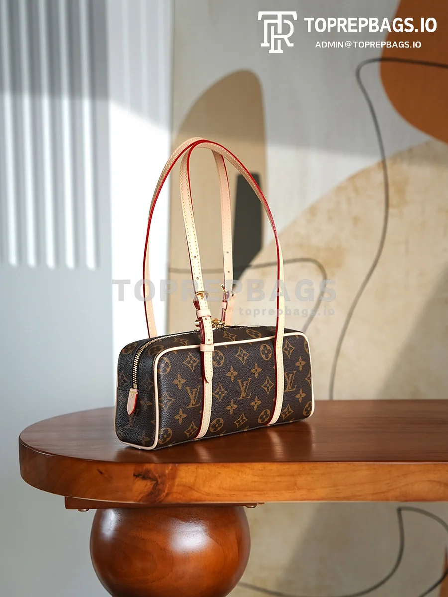 i1763797208741_8451_0_3 Louis Vuitton Hang On Hobo in Brown