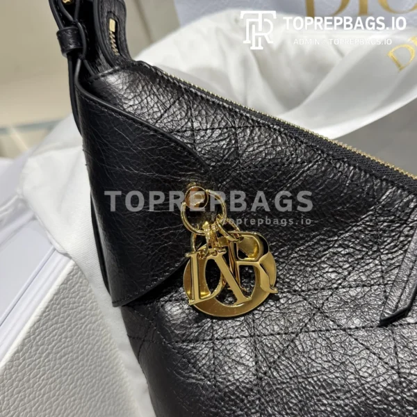 i1764229134089_5214_0_2 Dior Voyage Medium Hobo in Black