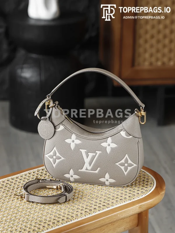 i1764665724781_8749_0_7 Louis Vuitton Bagatelle Hobo in Grey