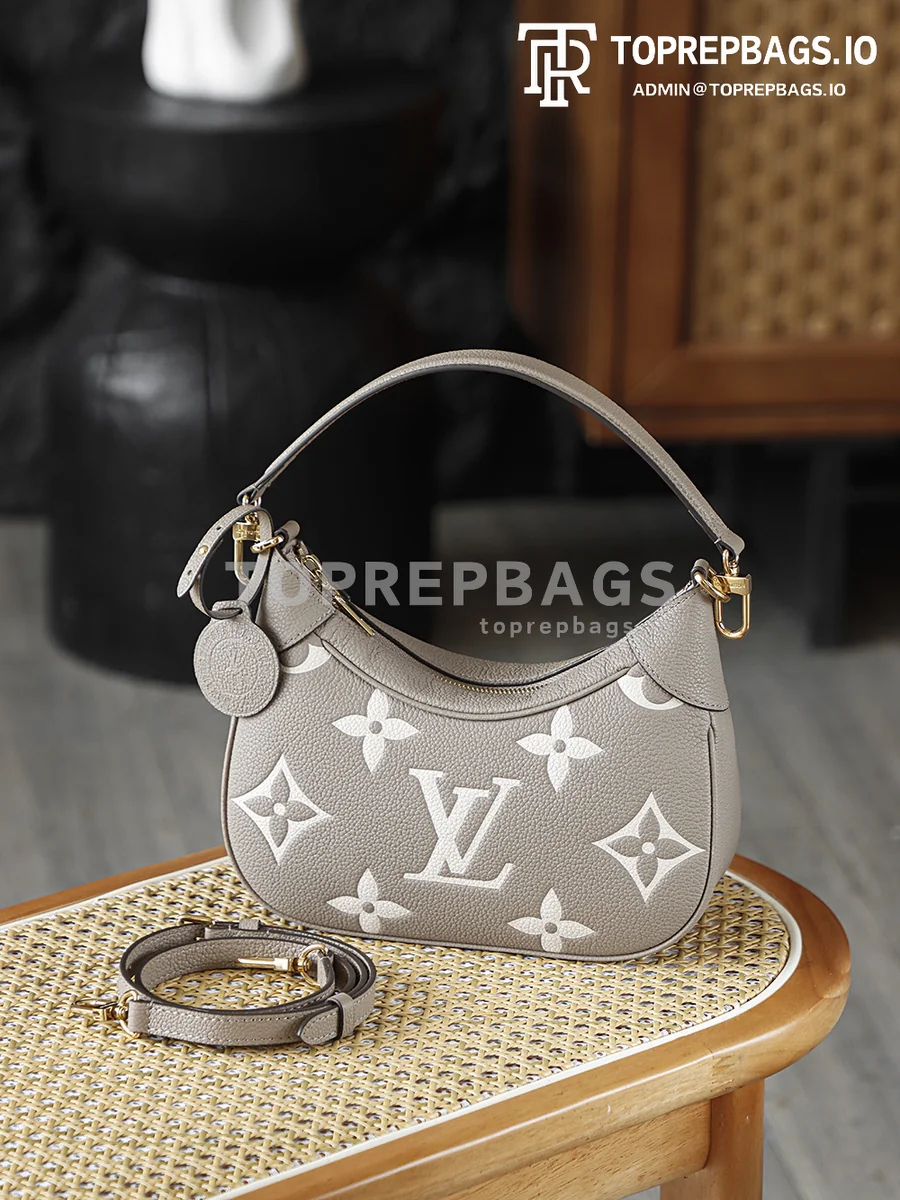 i1764665724781_8749_0_7 Louis Vuitton Bagatelle Hobo in Grey