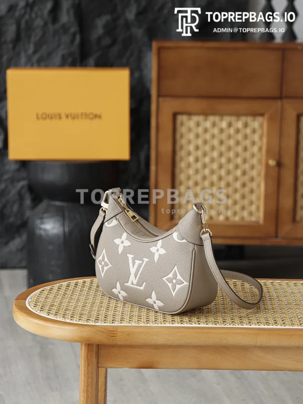 i1764665725269_8821_0_1 Louis Vuitton Bagatelle Hobo in Grey