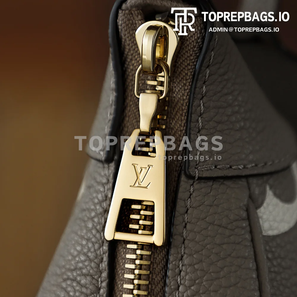 i1764665778884_6054_0_6 Louis Vuitton Bagatelle Hobo in Grey