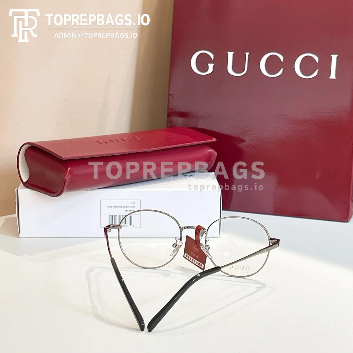 i1764746145442_4325_0_3 Gucci GG2004OA Optical Frames in Silver