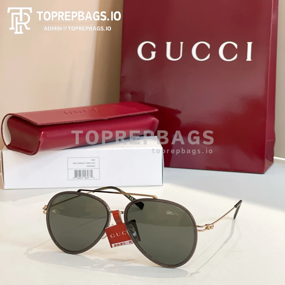 i1764747851736_8375_0_2 Gucci GG1981S Sunglasses in Silver