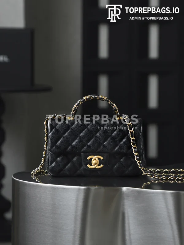 i1764827570812_3365_0_0 Chanel Classic Flap Mini in Black