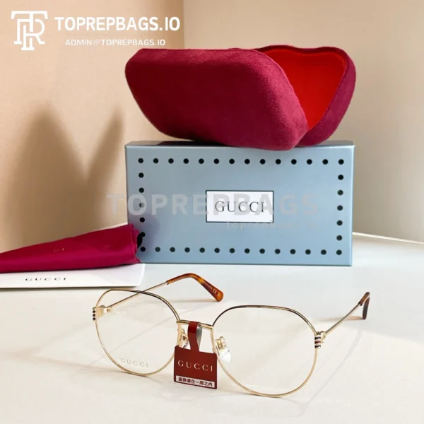 i1765002114578_6184_0_0 Gucci GG1675OK Optical Frames in Gold