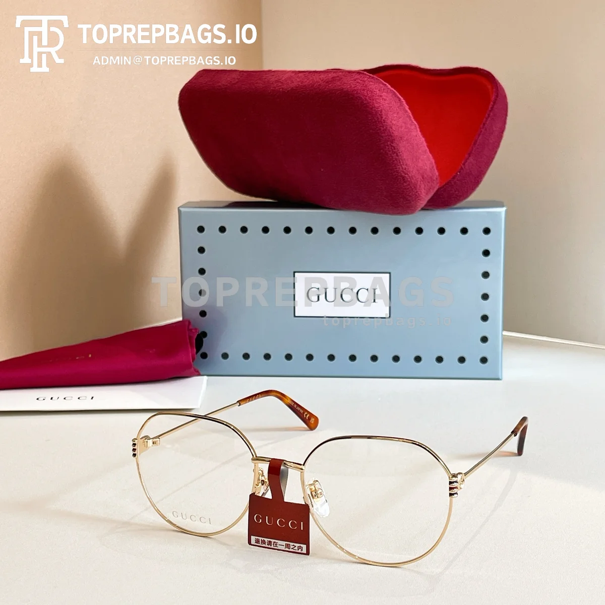 i1765002114578_6184_0_0 Gucci GG1675OK Optical Frames in Gold