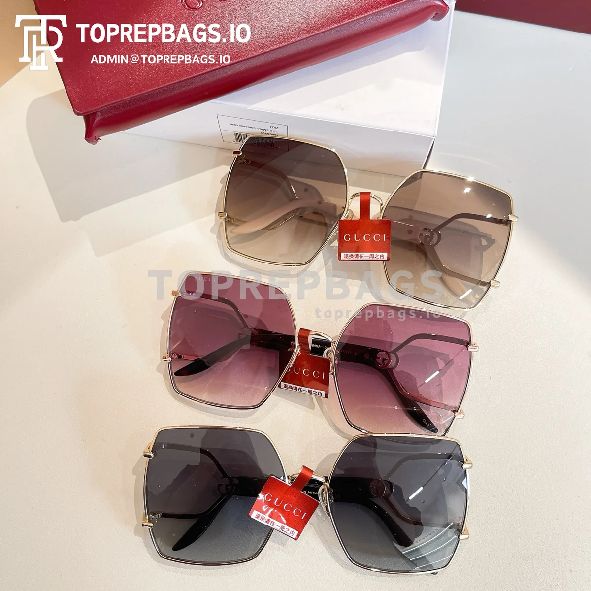 i1765182601623_7969_0_7 Gucci GG1564SA Sunglasses in Pink