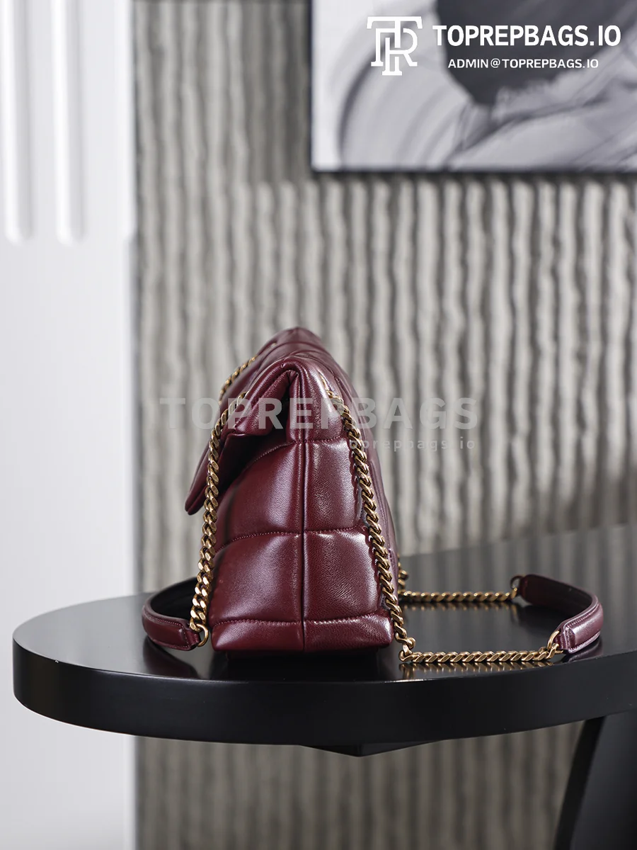 i1765256458458_5523_0_7 YSL Puffer Small in Burgundy