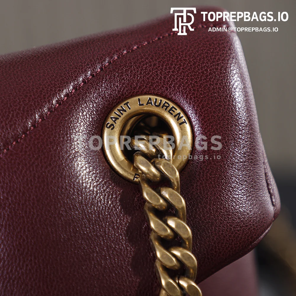 i1765256694942_9437_0_1 YSL Puffer Small in Burgundy