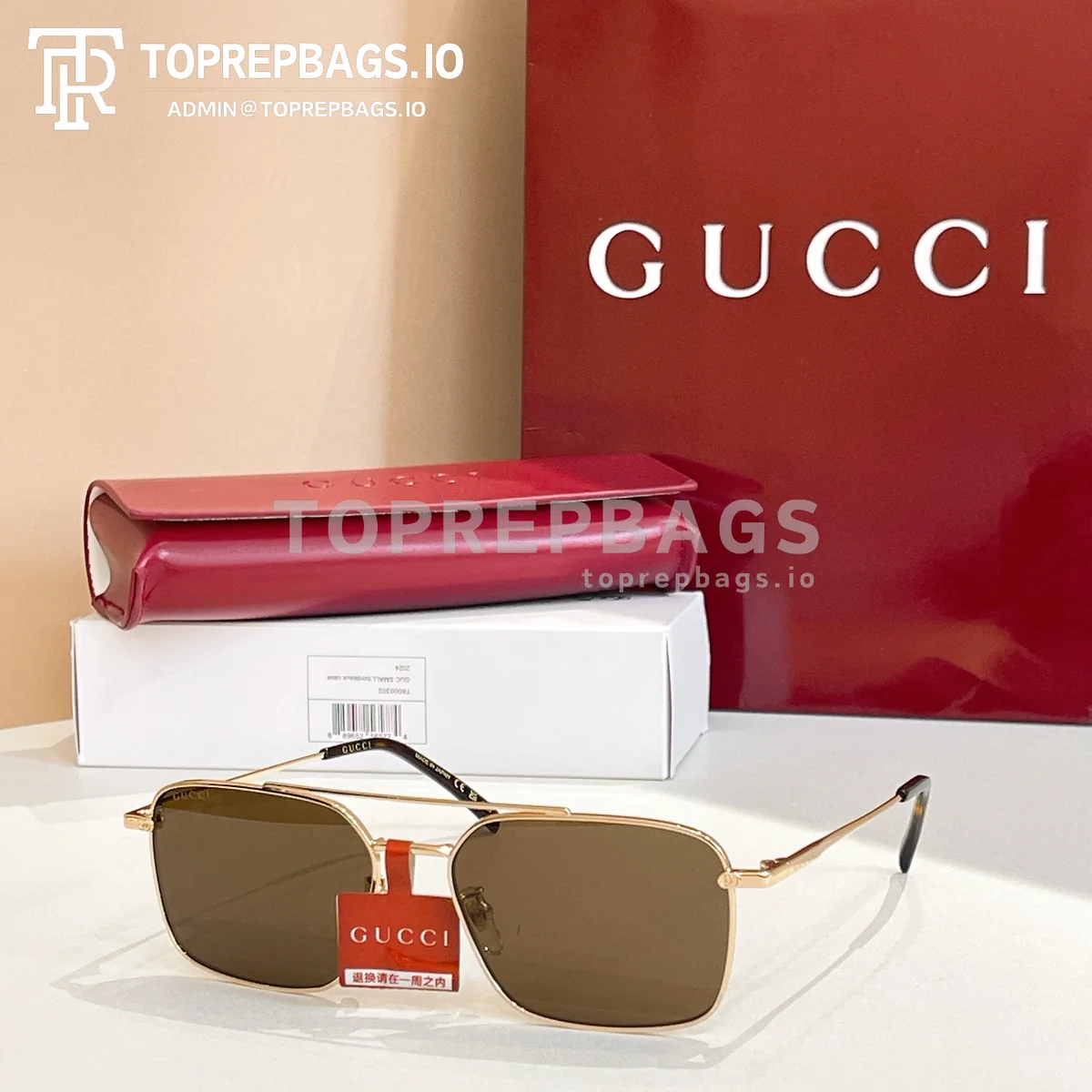 i1765351260825_2090_0_2 Gucci GG1957SA Sunglasses in Green