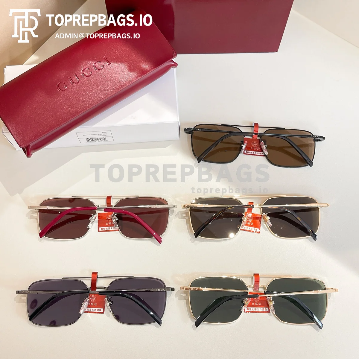 i1765351261114_2866_0_8 Gucci GG1957SA Sunglasses in Green