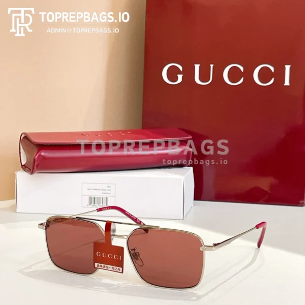 i1765351273809_9085_0_4 Gucci GG1957SA Sunglasses in Green