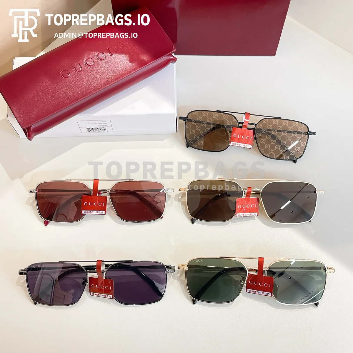 i1765351275691_1453_0_7 Gucci GG1957SA Sunglasses in Green