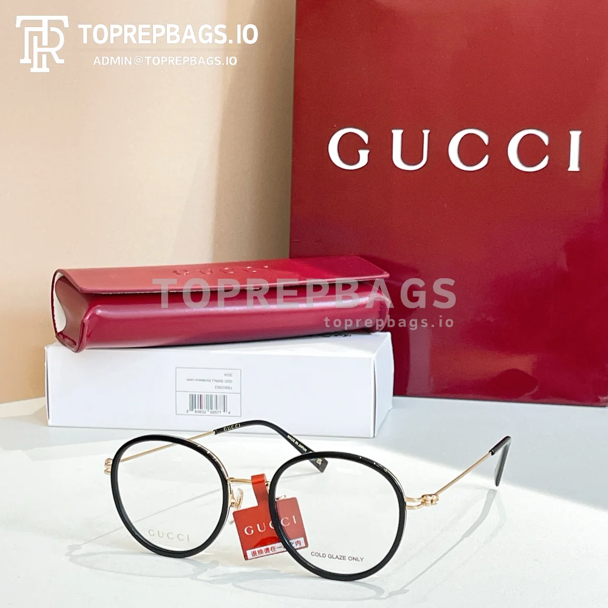 Gucci GG1851OA Optical Frames in Tortoiseshell
