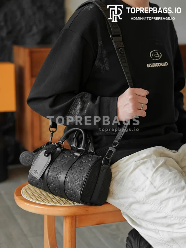 i1765460488209_6791_0_0 Louis Vuitton Keepall in Black