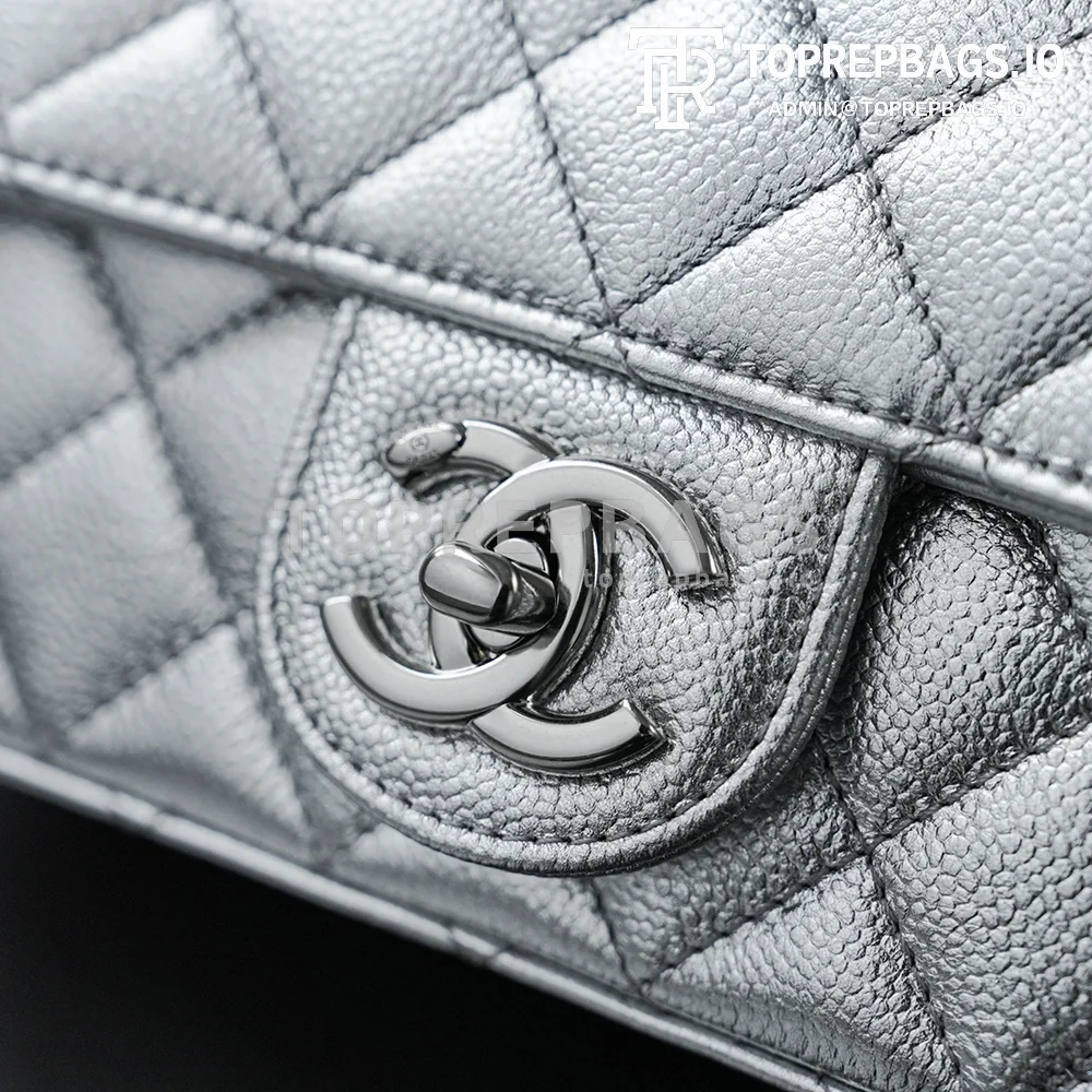 i1765859286102_3416_0_1 Chanel Classic Flap Rectangular Mini Lambskin Leather Silver-tone Hardware Shoulder Bag detailed product image