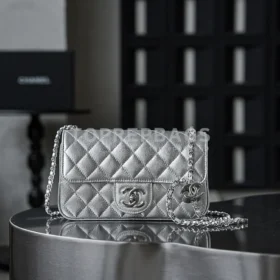 i1765859448490_8981_0_0 Chanel Classic Flap Rectangular Mini Lambskin Leather Silver-tone Hardware Shoulder Bag detailed product image
