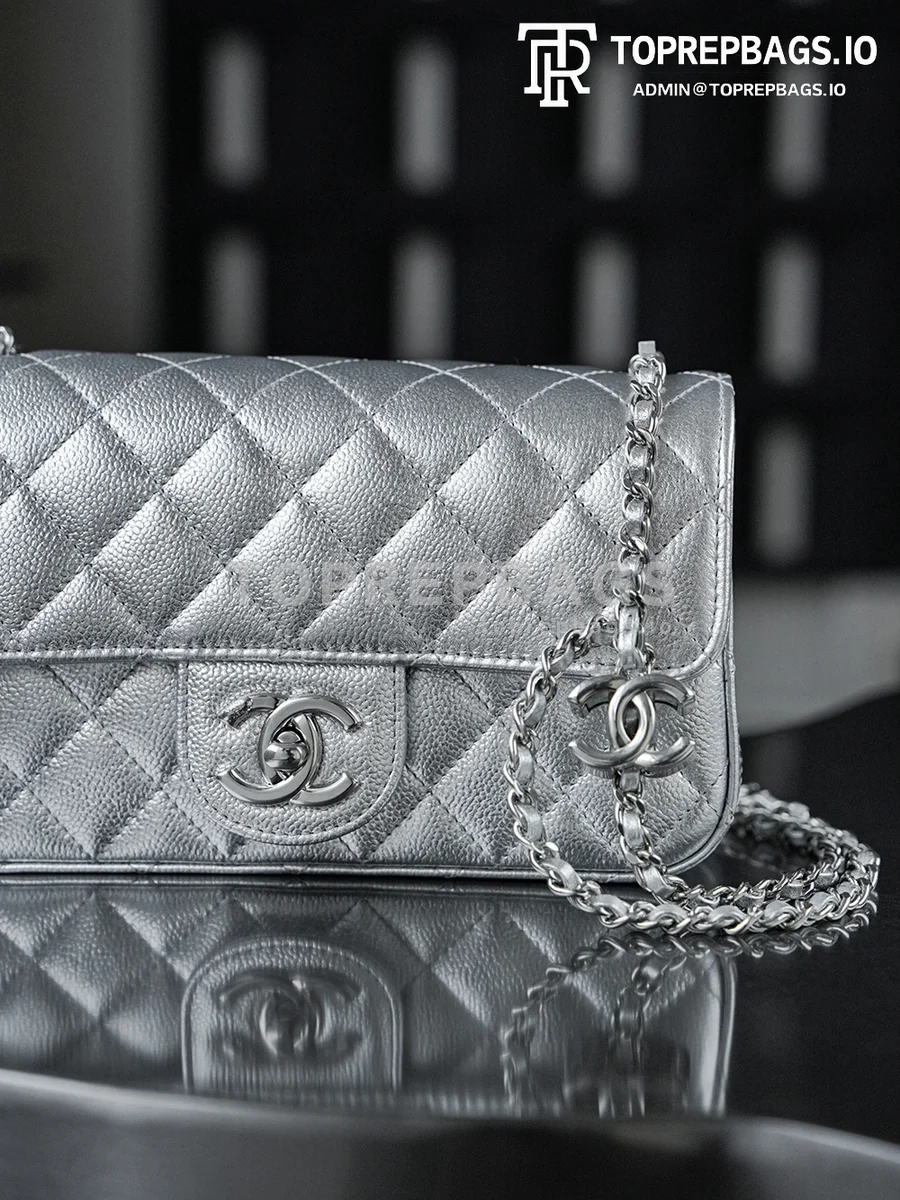 i1765859449631_9688_0_7 Chanel Classic Flap Rectangular Mini Lambskin Leather Silver-tone Hardware Shoulder Bag detailed product image