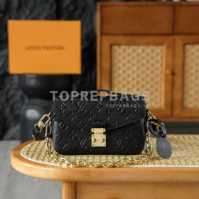 i1766219464384_4735_0_0 Louis Vuitton Pochette Metis in Black