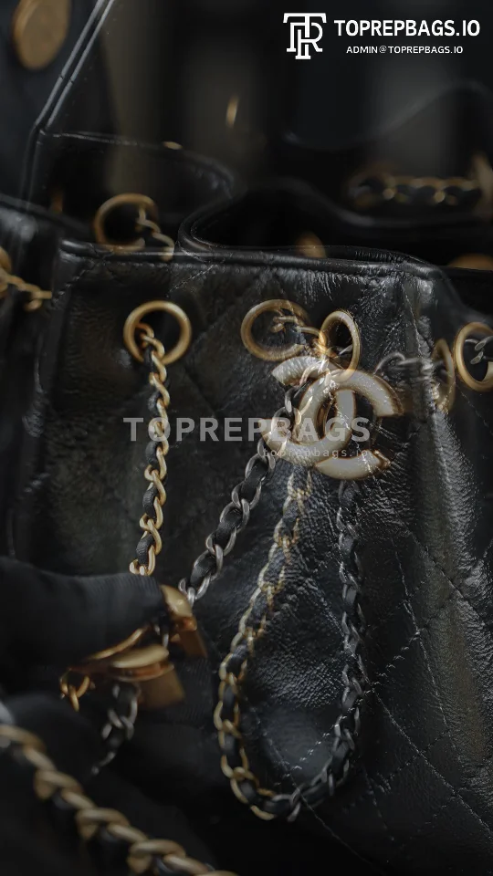 i1766459357068_3539_0_0 Chanel 25 Bag Mini in Black